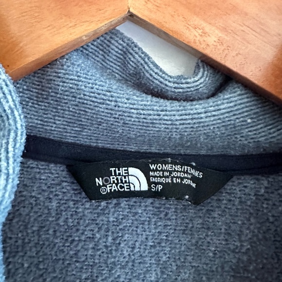 The North Face Light Blue Quarter Zip Long Sleeve Pullover Size Small EUC - Picture 5 of 7